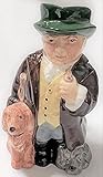 Toby Mug - Vintage Royal Dalton England Hand Painted with Dog and Pipe