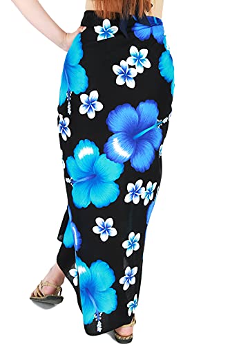 CHAINUPON Womens Beach Pareos Sarong Sheer Long Swimsuit Cover Ups Bikini Wrap Skirt2
