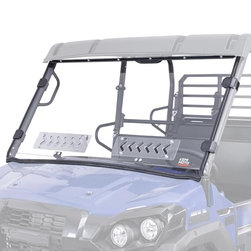 KEMIMOTO Vented Windshield Kawasaki Mule Pro FXT FX DXT DX