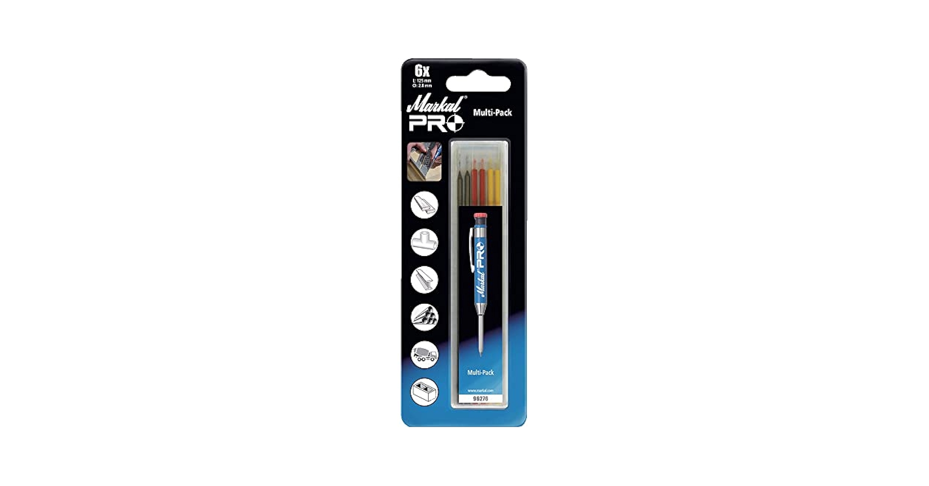 Markal 96276 Proマルチパックレフィル、レッド、イエロー＆ブラック - 6パック Amazon.com: Markal 96276- Markal Pro Holder Refills, Multi
