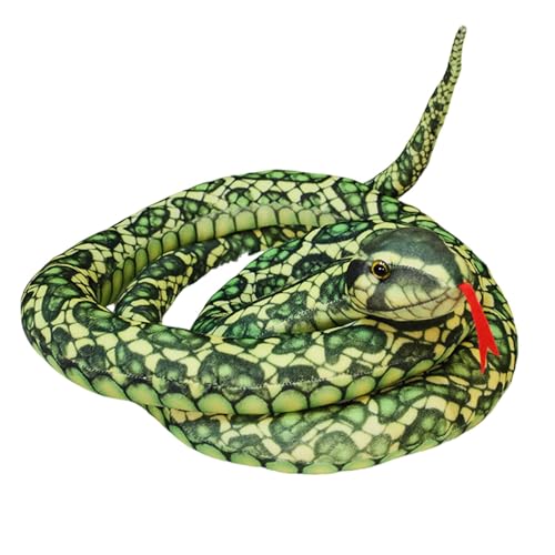 Serpent en peluche original de 79 pouces pour un cadeau d'anniversaire insolite