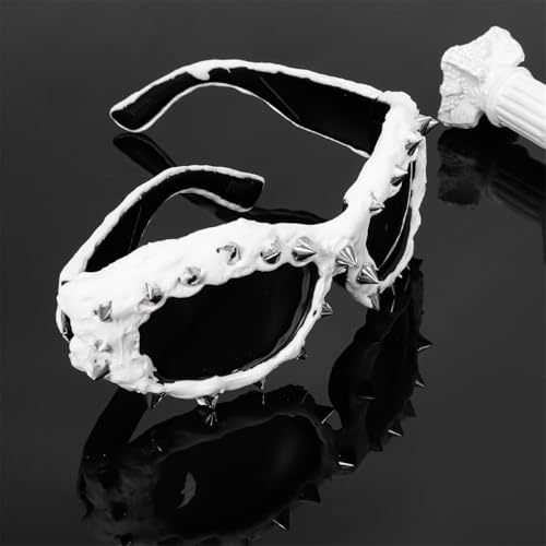 Stylish Sunglasses for Girls Boys Photo Props Travel Hip Hop Shades Rivets Hip Hop Glasses Boys Stylish3