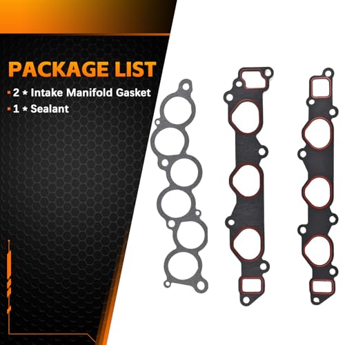 Image of 037-6182 Intake Manifold Gasket Set, Engine Gasket Replacement MS92766 Compatible with Lexus 1994-2003 ES300 RX300 Toyota 1994-2004 Avalon Camry Highlander Sienna Solara 3.0L