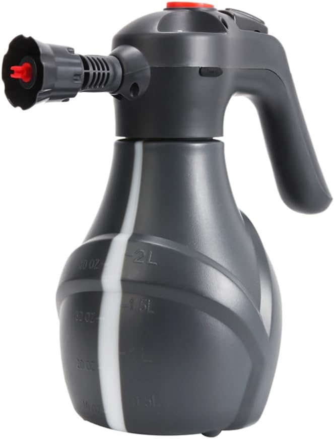 Electric Car Foam Sprayer 2L Car Detailing Foam Sprayer 3000mAh Battery Transparent and Visible acity Scale for Home ing, Gardening and Vegetable Watering, Professional Car Washing