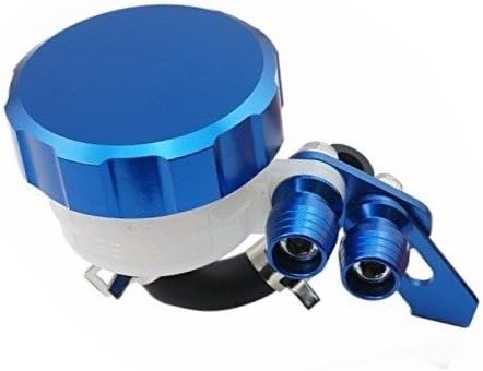 Blue Motorcycle Parts CNC Billet Racing Front Brake Reservoir Clutch Tank Master Cylinder Fluid Oil Reservoir For Yamaha YZF R6 1999 2000 2001 2002 2003 2004