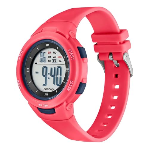 Image of ON TIME OCTUS Digital Watch for Kids Unisex Multi-Functional Waterproof Sports Watch for Boys and Girls Between 4 to 13 Years of Age