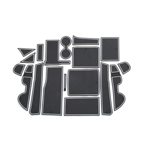Tapis de tableau de bord Mercedes W206 antidérapant avec ligne blanche