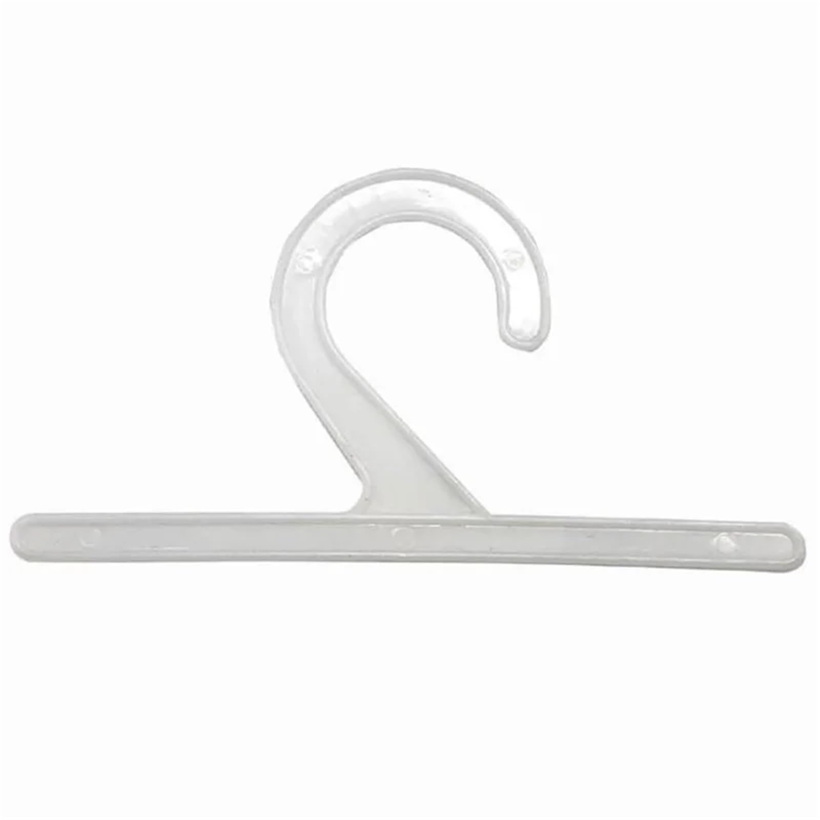 300 Stück Muster-Header-Kartenhaken, Kunststoff-Kopfaufhänger, Socken-Aufbewahrungstasche, Stoffmuster-Haken, Display-Organizer(L Black)