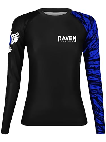 Raven Fightwear Women's Aerial Assault IBJJF Approved Rash Guard Black