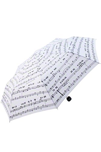The Music Gifts Company: Mini Umbrella - Singin' In The Rain (Black/White)