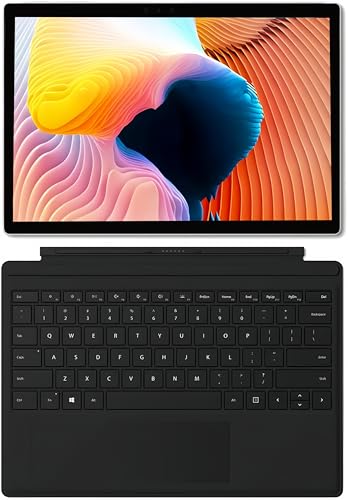 Microsoft Surface Pro 6 Tablet PC 12.3" Touchscreen Laptop, (2736 x 1824) Display, Intel i7-8650U 1.9GHz, 8GB RAM, 256GB SSD, Backlit Keyboard, Windows 11 Pro (Renewed)