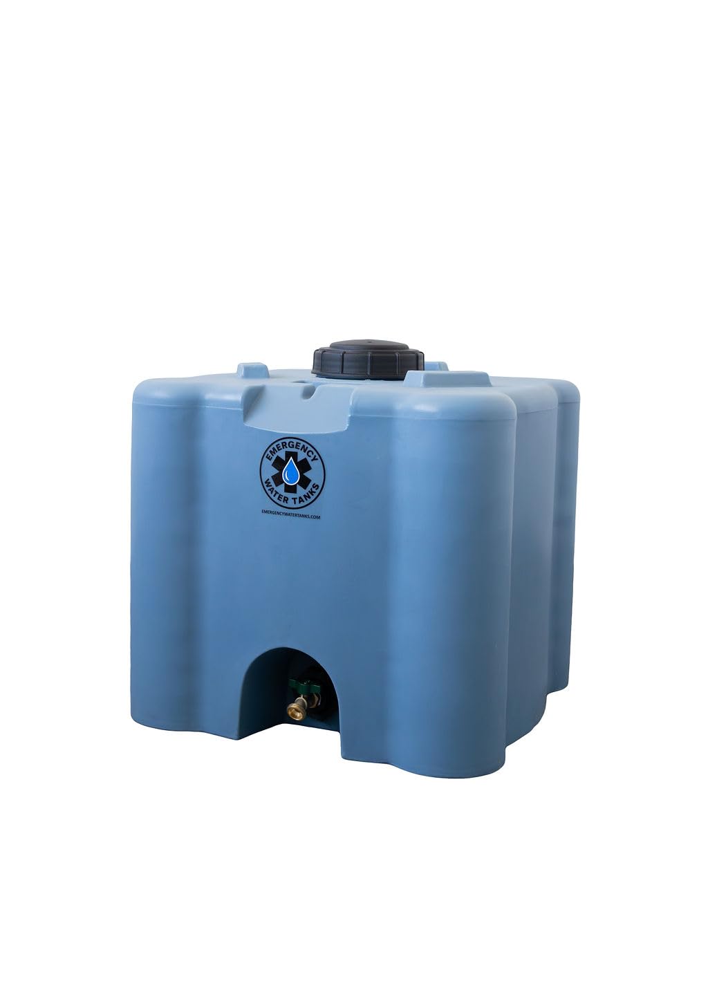 30 Gallon Stackable Emergency Water Storage Tank – Heavy-Duty Water Barrel for Long-Term Drinking Water or Preparedness