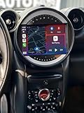 Alikali 2+32G 9in Car Stereo for BMW Mini Cooper 2011-2016 w/GPS Navigation with Carplay w/Android Auto Double Din Touchscreen Car Radio Receiver Backup Camera