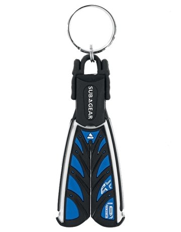 Preisvergleich Produktbild Schlüsselanhänger SPLITFIN XP Blau