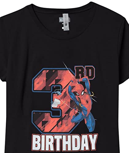 T-shirt Marvel Girl's Swinging Three pour fille active taille M vêtement noir durable