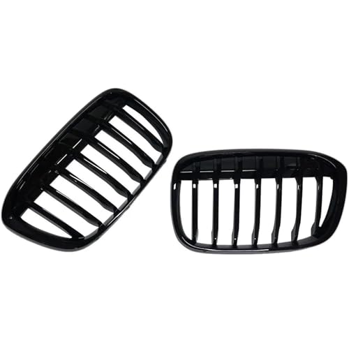 Grille de phare antibrouillard pour BMW X1 F48 F49 2016-2020 calandre avant noire