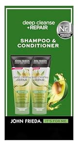 John Frieda Deep Cleanse & Repair Shampoo Conditioner Set