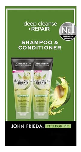 John Frieda Deep Cleanse & Repair Shampoo Conditioner Set