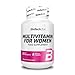 Produktbild BioTechUSA Multivitamin For Women | 12 Vitamine + 11 Mineralien | Energie-, Knochen- und Immunsystemunterstützung | Antioxidantienschub, 60Tabletten