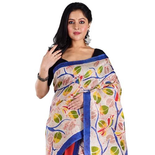 3stones pure silk saree in pure silk – image 6