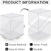 Mlikero 6 Clear Acrylic Box and 600 White Sleeves
