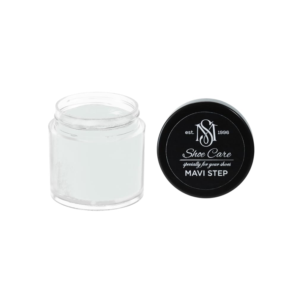 Pâte correctrice d'éraflures cuir MAVI STEP Brume Gris Vert pour une rénovation impeccable