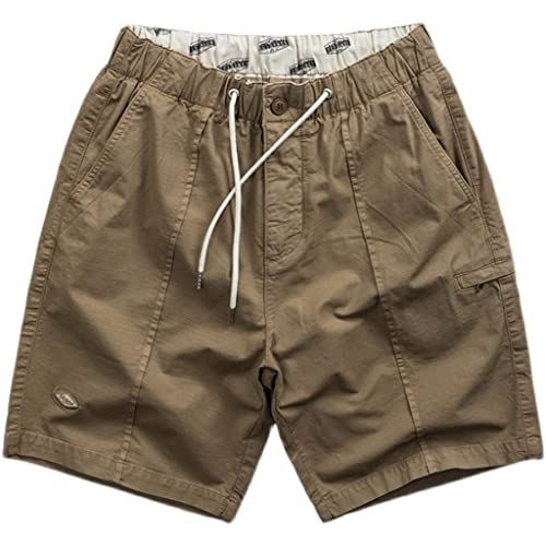 Shorts décontractés pantalon cinq points été ample lavé