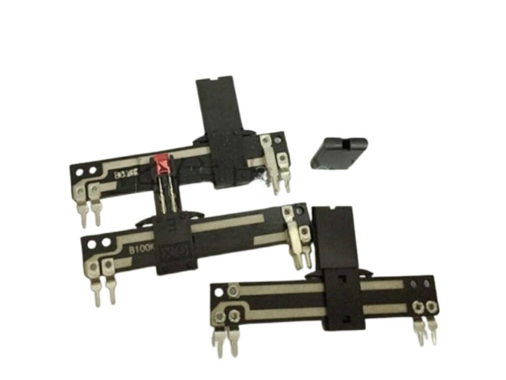 1pc 3X SC-308N B100K 5CM Single Straight Slide Potentiometer with Light 5 feet