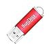 immagine 4SunData 5 Pezzi 32GB Chiavetta USB Pen Drive 32GB Metallo USB2.0 Unità Memoria Flash Thumb Drive per Archiviazione Dati con Luce LED (5 colori: Nero Blu Verde Rosso Oro)