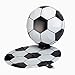 BinaryABC Soccer Balloons,Football Party Supplies,18 Inch,(10pcs)