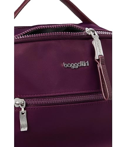 Image of Baggallini Women's Tribeca Expandable Laptop Backpack, Mulberry