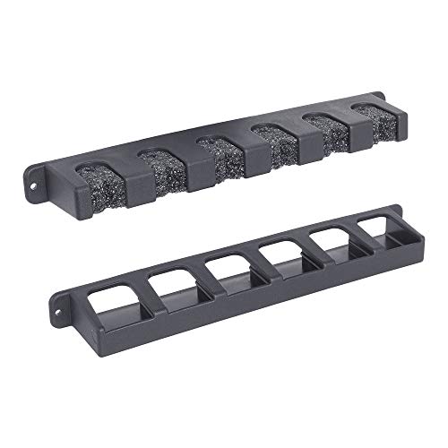 White Water 5014949A Marine Vertical Rod Rack, Holds 6 Rods, FOr Fishing, Boat, Yacht, Camping, RV, Storage