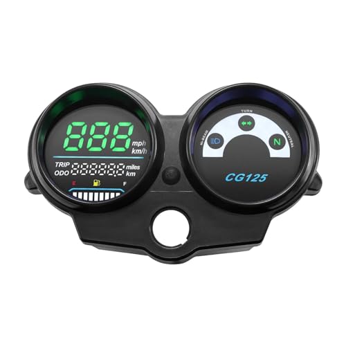 �I�[�g�o�C�X�s�[�h���[�^�[�f�W�^�����[�^�[ CG125 2000�`2008�N�� �t�@��125 �^�C�^��125 �_�b�V���{�[�h�f�W�^���p�l�� �ׂ� �z���_ MT0061�p �f�W�^���Q�[�W