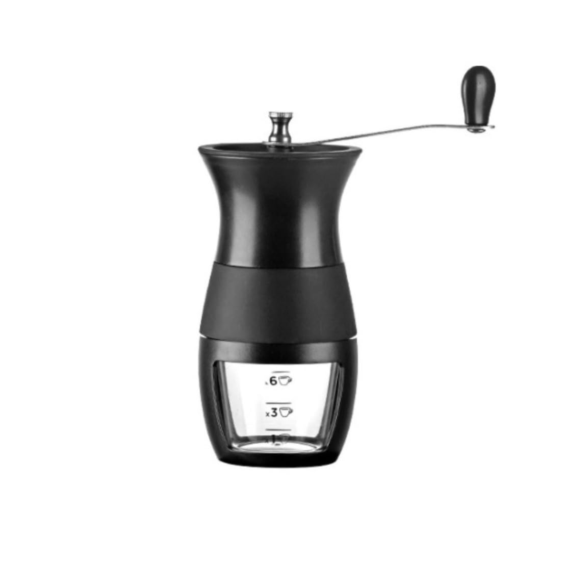 Molinillo de café,Molinillo de café Manual, Molinillo de café Manual con muelas de cerámica, Molinillo de café Manual de Grosor Ajustable for el hogar y for Viajes