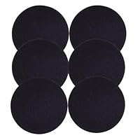 VIEVRE Aktivkohlefilter Rund,6 Stücke Biomülleimer Küche Rund Bioeimer Filter,Kohlefilter,Komposteimer Küche Aktivkohlefilter, Aktivkohlefilter Katzenklo für Kompostbehälter Kohlefilter Biomülleimer