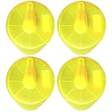 SPARES2GO Yellow Service Cleaning T-Disc for Bosch Tassimo Coffee Machine (Pack of 4)