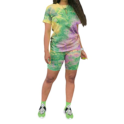 Kiniko Green Outfits For Women Summer Sweatsuits Jogging Sets Xl #TOP3