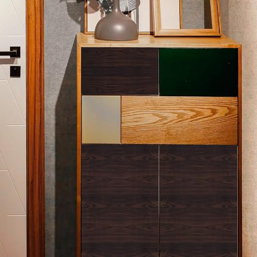 Image of WISDOM Brown Rustic Wooden Wallpaper (1 Feet X 4 Feet)