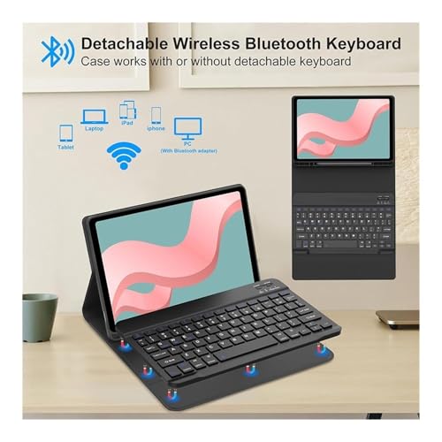 Accessoire étui cuir clavier Samsung Galaxy Tab A11+ Plus 11 - 5