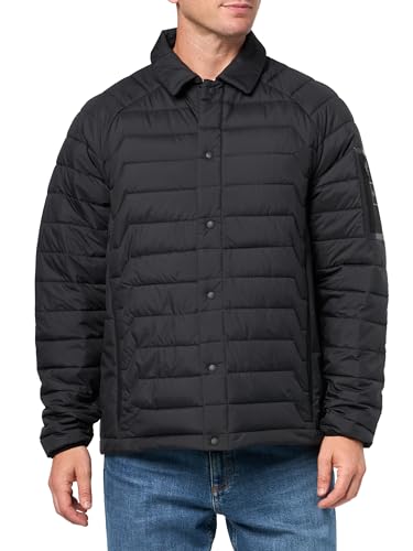 BOSS Men's High Tech Fill Quilted Overshirt