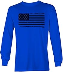 Horizontal Black Flag - Royal