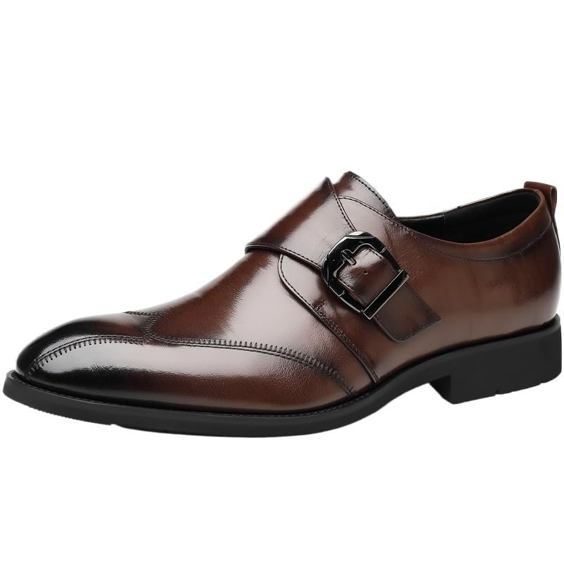 Dress Formal Shoes for Men Slip On Men Business Dress Shoes Hasp Formal Leather Shoes for Men Oxfords Footwear Male Oxfords Men Leather Shoes Loafers