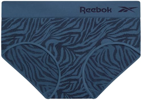 Reebok Hipster Panties for Women - 5 Pack Stretch Performance Seamless Underwear with Relaxed Tagless Waist (S-XL)4