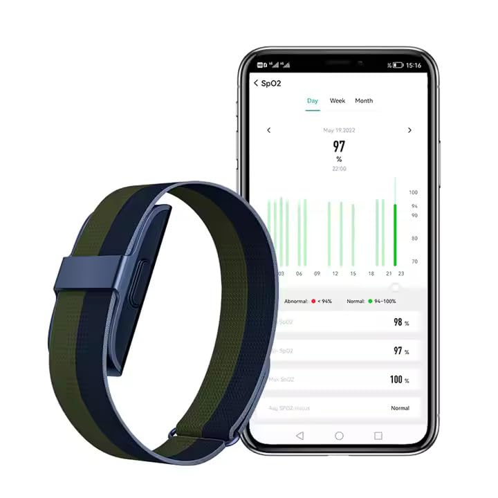 Smart Wearable Health Fitness Activity trackers (Black)-image-40