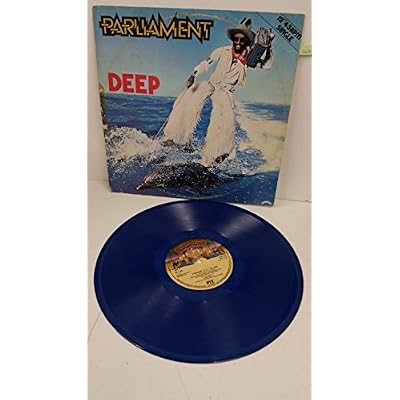 PARLIAMENT deep, 12 inch single, blue vinyl, CANL 154