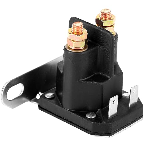 Starter Solenoid for John Deere,Cub Cadet,MTD,AM138068,GY22476,725-04439 Lawn Mower Tractor L100 L105 L108 L110 L111 L118 L120 L130 LA100 LA105 LA110 LA115 LA120 LA125 LA130 LA135 LA140 X110 X120 X140