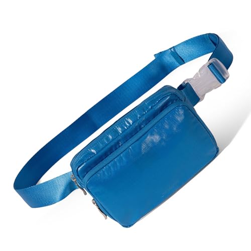 Image of Baggallini Modern Belt Bag 5x8 Travel Fanny Pack Sling Bag Waistpack w /RFID Card Holder Water-resistant Crossbody Bag
