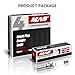 MAS Set of 6 Iridium Spark Plug 6509 Compatible with Cadillac CTS SRX Chevy Impala Colorado GMC Acadia Saturn Outlook 3.0L 3.6L V6 Replacement for 41-109 12622561 LTR6IX-11