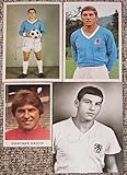  4 x Sammelbilder / Fotos Hans-Günther Kroth (1860 München/FCK) handsigniert