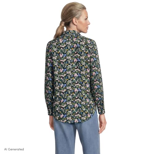 Image of Lands' End Women's Pinwale Cord Long Sleeve Shirt